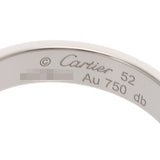 CARTIER カルティエ ミニラブリング #52 12号 レディース K18ホワイトゴールド WG リング・指輪 Aランク 中古 銀蔵