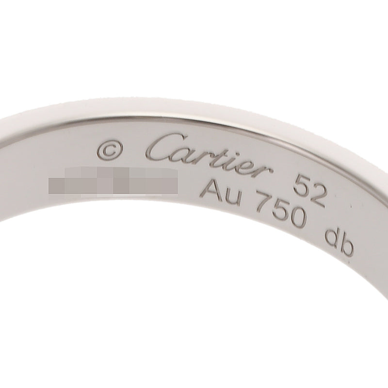 CARTIER カルティエ ミニラブリング #52 12号 レディース K18ホワイトゴールド WG リング・指輪 Aランク 中古 銀蔵