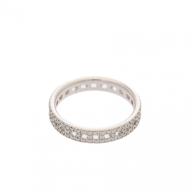 TIFFANY&Co. ティファニー トゥルーナロー #51 11号 レディース K18ホワイトゴールド WG リング・指輪 Aランク 中古 銀蔵