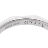 GRAFF グラフ ローレンス シグネチャー 6号 レディース K18ホワイトゴールド WG リング・指輪 Aランク 中古 銀蔵