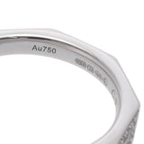 GRAFF グラフ ローレンス シグネチャー 6号 レディース K18ホワイトゴールド WG リング・指輪 Aランク 中古 銀蔵