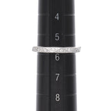 GRAFF グラフ ローレンス シグネチャー 6号 レディース K18ホワイトゴールド WG リング・指輪 Aランク 中古 銀蔵