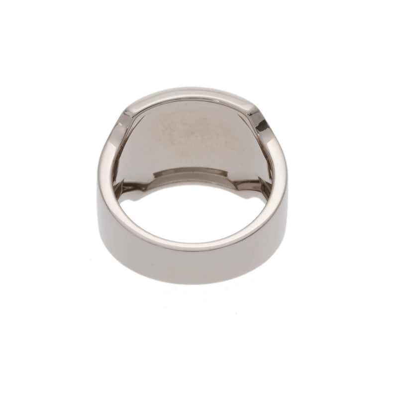 CARTIER カルティエ サントスデュモンリング #58 18号 ユニセックス K18ホワイトゴールド WG リング・指輪 Aランク 中古 銀蔵