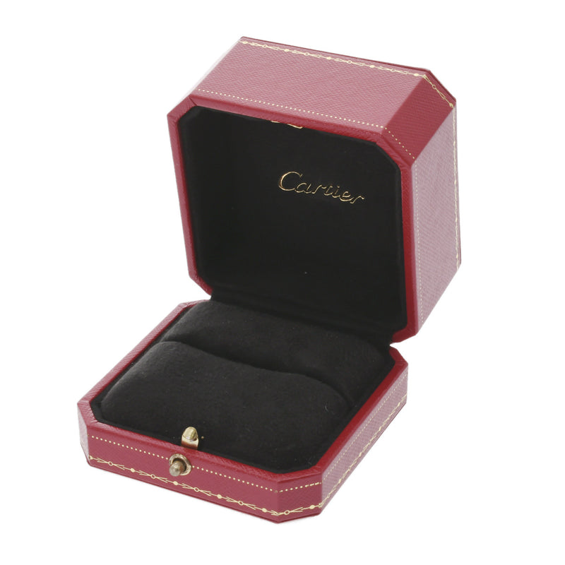 CARTIER カルティエ サントスデュモンリング #58 18号 ユニセックス K18ホワイトゴールド WG リング・指輪 Aランク 中古 銀蔵