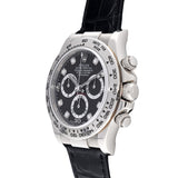 ロレックス コスモグラフ デイトナ 116519G Y番(2002年頃製造) ブラック/ダイヤモンド メンズ 腕時計 自動巻き 中古 銀蔵