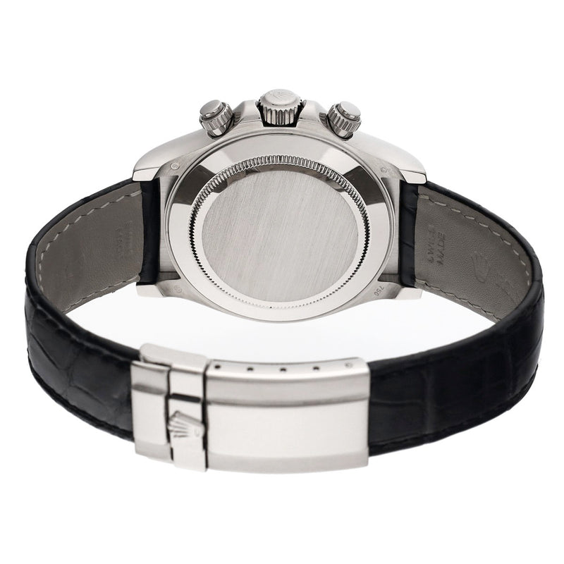 ロレックス コスモグラフ デイトナ 116519G Y番(2002年頃製造) ブラック/ダイヤモンド メンズ 腕時計 自動巻き 中古 銀蔵