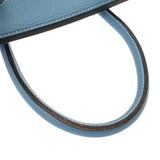 HERMES エルメス バーキン 35 ブルージーン □F刻印(2002年頃) ユニセックス トリヨンクレマンス ハンドバッグ Bランク 中古 銀蔵