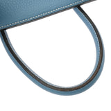 HERMES エルメス バーキン 35 ブルージーン □F刻印(2002年頃) ユニセックス トリヨンクレマンス ハンドバッグ Bランク 中古 銀蔵