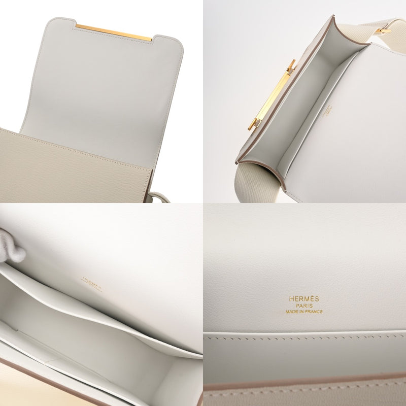 HERMES エルメス ゲタ マッシュルーム B刻印(2023年頃) レディース シェーブル ショルダーバッグ 新同 中古 銀蔵