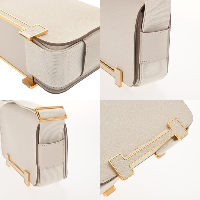 HERMES エルメス ゲタ マッシュルーム B刻印(2023年頃) レディース シェーブル ショルダーバッグ 新同 中古 銀蔵