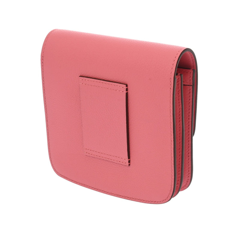 HERMES エルメス 2002 ウォレット ローズエテ C刻印(2018年頃) レディース エバーカラー 二つ折り財布 Aランク 中古 銀蔵