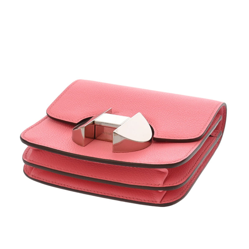 HERMES エルメス 2002 ウォレット ローズエテ C刻印(2018年頃) レディース エバーカラー 二つ折り財布 Aランク 中古 銀蔵