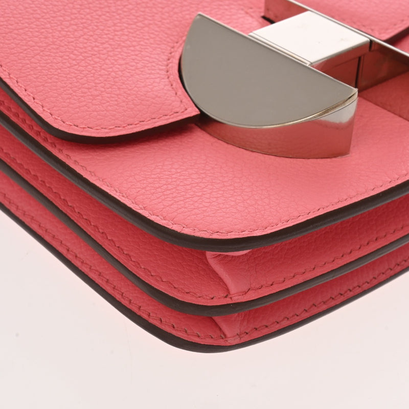 HERMES エルメス 2002 ウォレット ローズエテ C刻印(2018年頃) レディース エバーカラー 二つ折り財布 Aランク 中古 銀蔵