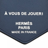 HERMES エルメス キーホルダーチャーム ダイスモチーフ ブルーブライトン ユニセックス スイフト キーホルダー Aランク 中古 銀蔵