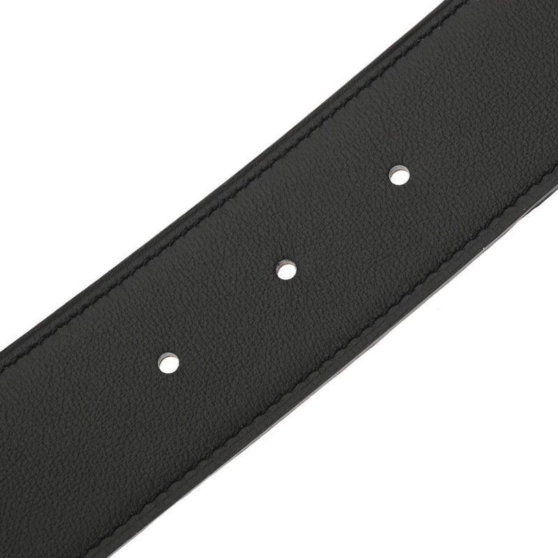 HERMES エルメス オスカー セリエ サイズ90 ブラック/ゴールド A刻印(2017年頃) メンズ ヴォースイフト/トゴ ベルト Aランク 中古 銀蔵