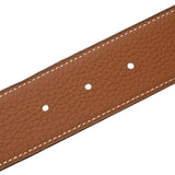 HERMES エルメス オスカー セリエ サイズ90 ブラック/ゴールド A刻印(2017年頃) メンズ ヴォースイフト/トゴ ベルト Aランク 中古 銀蔵