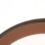 HERMES エルメス オスカー セリエ サイズ90 ブラック/ゴールド A刻印(2017年頃) メンズ ヴォースイフト/トゴ ベルト Aランク 中古 銀蔵