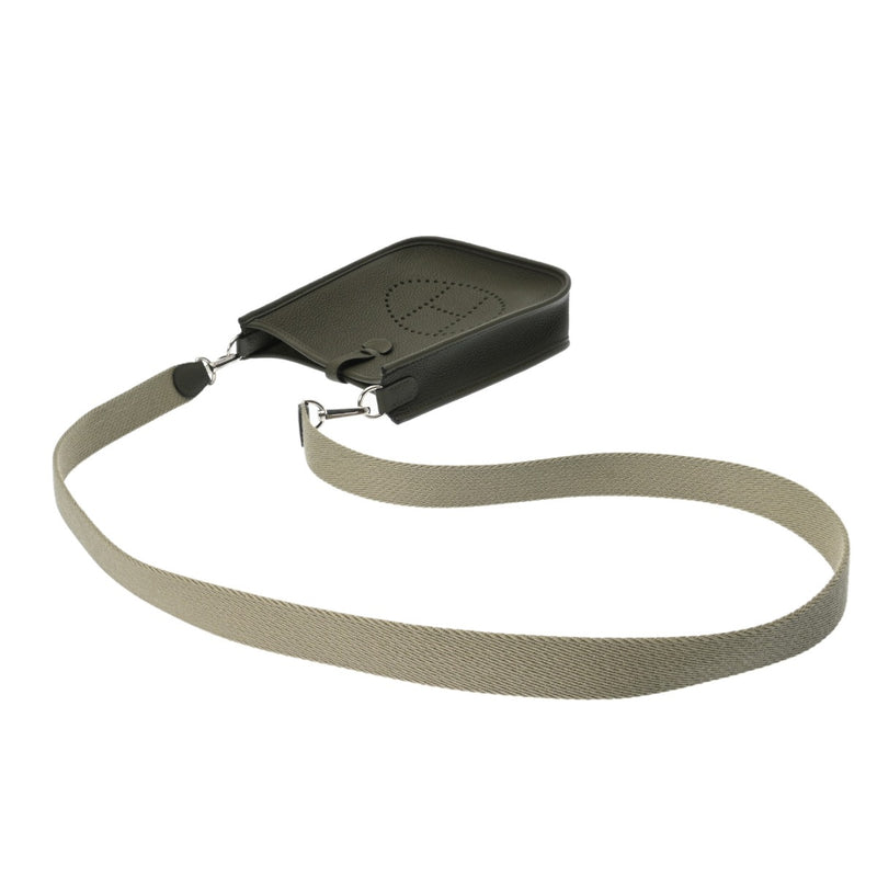 HERMES エルメス エヴリン TPM アマゾーヌ ヴェールオリーブ/セージ Y刻印(2020年頃) レディース トリヨンモーリス ショルダーバッグ Aランク 中古 銀蔵