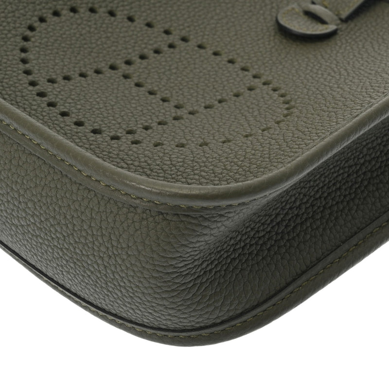 HERMES エルメス エヴリン TPM アマゾーヌ ヴェールオリーブ/セージ Y刻印(2020年頃) レディース トリヨンモーリス ショルダーバッグ Aランク 中古 銀蔵