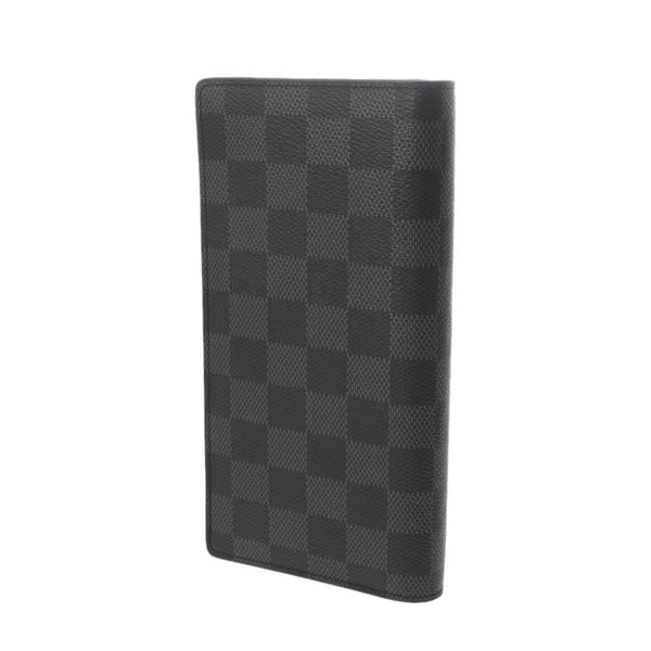 LOUIS VUITTON ルイヴィトン ダミエグラフィット ポルトフォイユ ブラザ ブラック N62665 メンズ ダミエグラフィットキャンバス 長財布 未使用 銀蔵