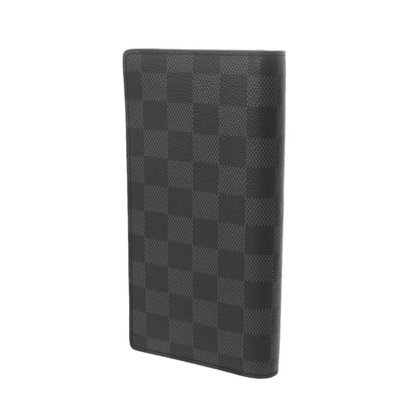 LOUIS VUITTON ルイヴィトン ダミエグラフィット ポルトフォイユ ブラザ ブラック N62665 メンズ ダミエグラフィットキャンバス 長財布 未使用 銀蔵