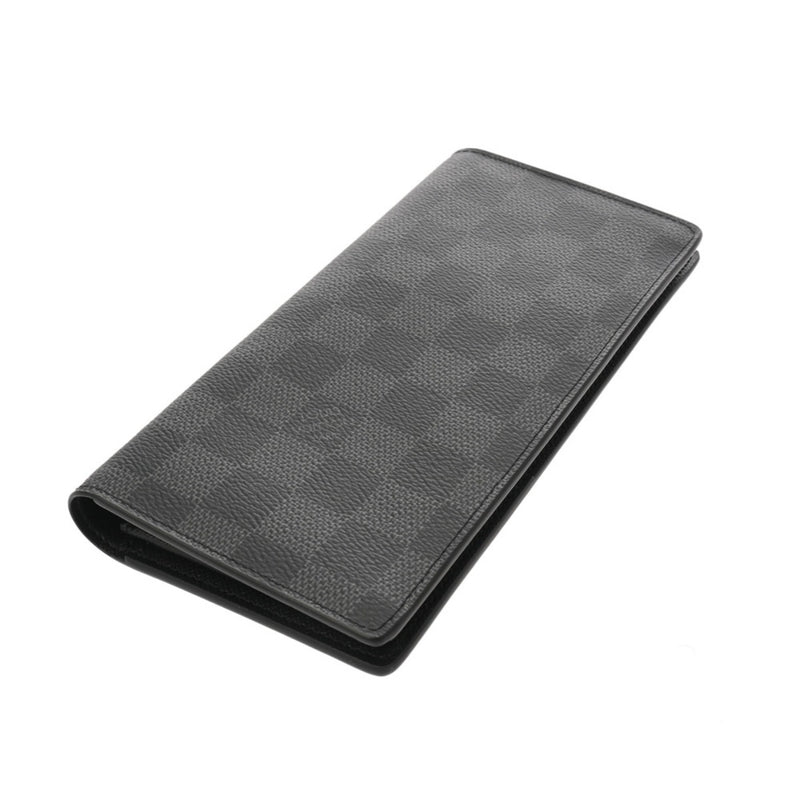 LOUIS VUITTON ルイヴィトン ダミエグラフィット ポルトフォイユ ブラザ ブラック N62665 メンズ ダミエグラフィットキャンバス 長財布 未使用 銀蔵