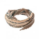 HERMES エルメス プリーツスカーフ カレ90 ベージュ レディース シルク100％ スカーフ Aランク 中古 銀蔵