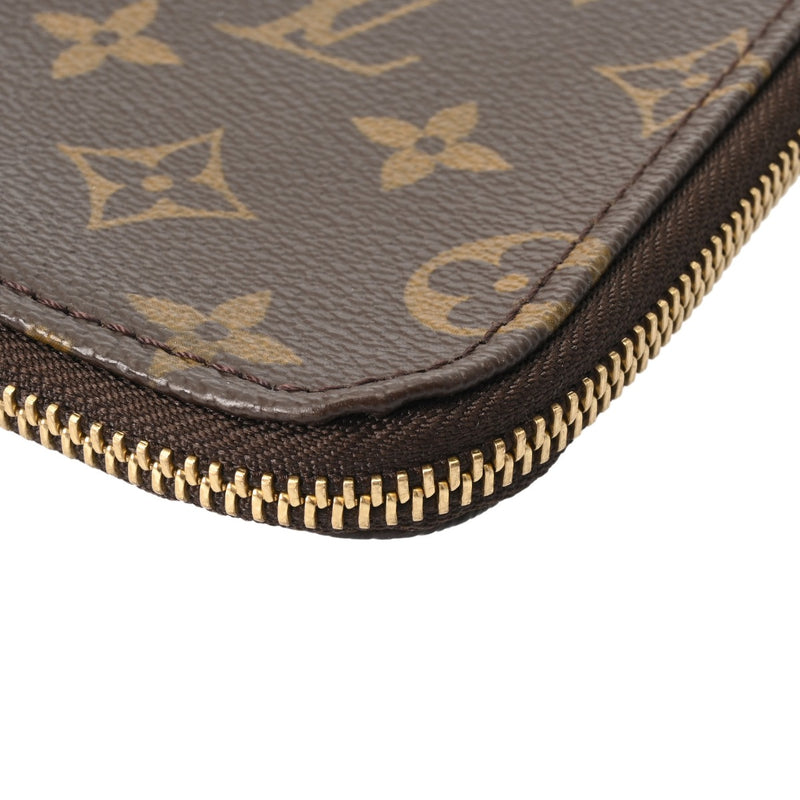 LOUIS VUITTON ルイヴィトン モノグラム ポッシュドキュマン ブラウン M53400 ユニセックス モノグラムキャンバス クラッチバッグ Bランク 中古 銀蔵