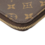 LOUIS VUITTON ルイヴィトン モノグラム ポッシュドキュマン ブラウン M53400 ユニセックス モノグラムキャンバス クラッチバッグ Bランク 中古 銀蔵