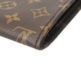 LOUIS VUITTON ルイヴィトン モノグラム ポッシュドキュマン ブラウン M53400 ユニセックス モノグラムキャンバス クラッチバッグ Bランク 中古 銀蔵