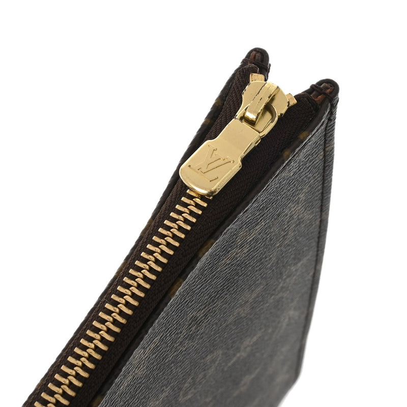 LOUIS VUITTON ルイヴィトン モノグラム ポッシュドキュマン ブラウン M53400 ユニセックス モノグラムキャンバス クラッチバッグ Bランク 中古 銀蔵
