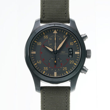 IWC パイロットウォッチ クロノグラフ トップガン ミラマー IW388002 グレー メンズ 腕時計 自動巻き 中古 銀蔵