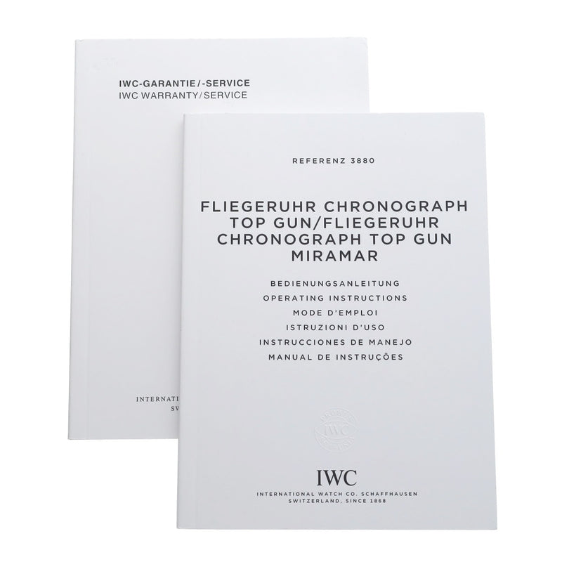 IWC パイロットウォッチ クロノグラフ トップガン ミラマー IW388002 グレー メンズ 腕時計 自動巻き 中古 銀蔵