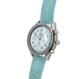 オメガ スピードマスター クロノグラフ 3802.70.56 ホワイトシェル メンズ 腕時計 自動巻き 中古 銀蔵