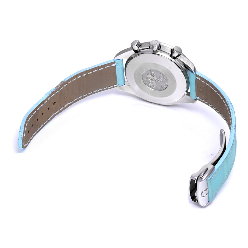 オメガ スピードマスター クロノグラフ 3802.70.56 ホワイトシェル メンズ 腕時計 自動巻き 中古 銀蔵