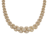 no brand ノーブランド ダイヤ18.00ct レディース K18イエローゴールド YG ネックレス Aランク 中古 銀蔵