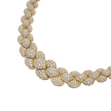 no brand ノーブランド ダイヤ18.00ct レディース K18イエローゴールド YG ネックレス Aランク 中古 銀蔵