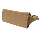 CHANEL シャネル ドーヴィル MM チェーントート ベージュ レディース キャンバス トートバッグ Aランク 中古 銀蔵