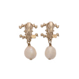 CHANEL シャネル ココマーク 2020年モデル レディース ラインストーン パール イヤリング Aランク 中古 銀蔵