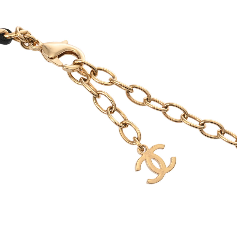 CHANEL シャネル ココマーク フェイクパール 2023年モデル レディース ラインストーン フェイクパール ネックレス Aランク 中古 銀蔵