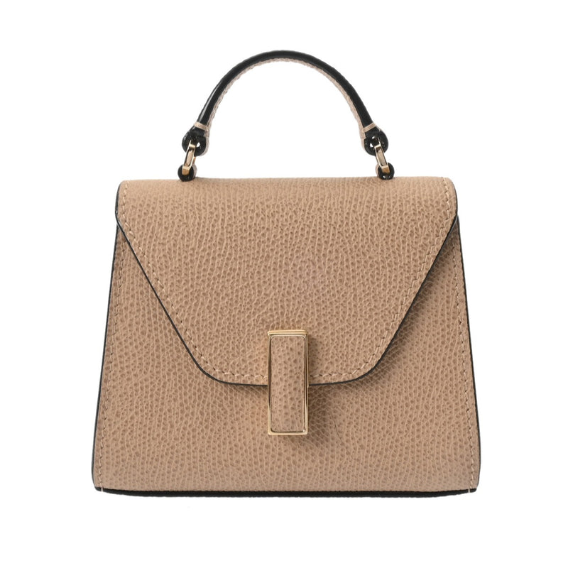 VALEXTRA ヴァレクストラ イジィデベルト パウダーピンク レディース ソフトカーフスキン ショルダーバッグ Aランク 中古 銀蔵