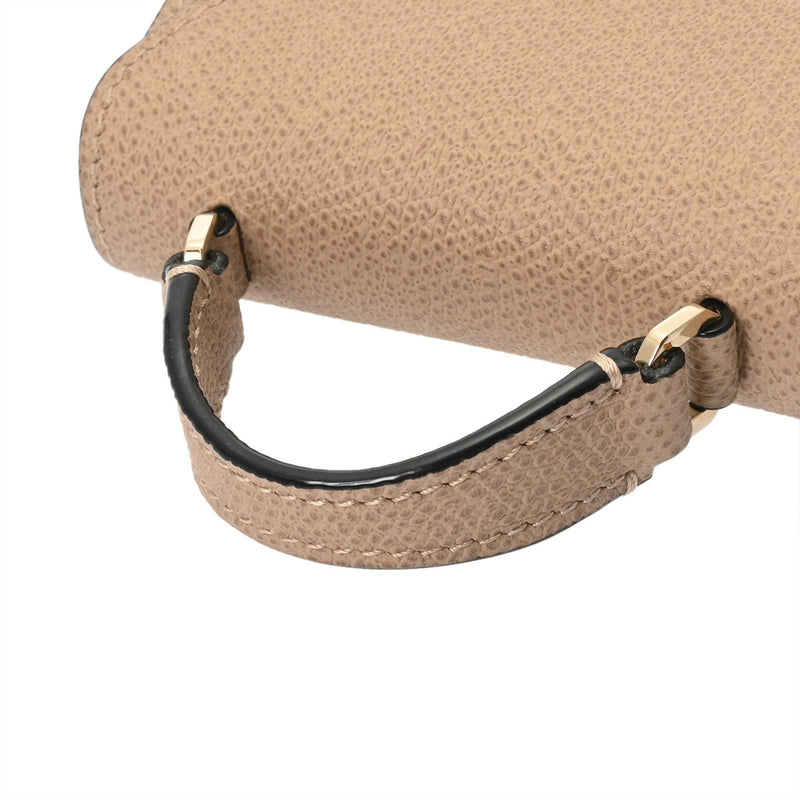 VALEXTRA ヴァレクストラ イジィデベルト パウダーピンク レディース ソフトカーフスキン ショルダーバッグ Aランク 中古 銀蔵