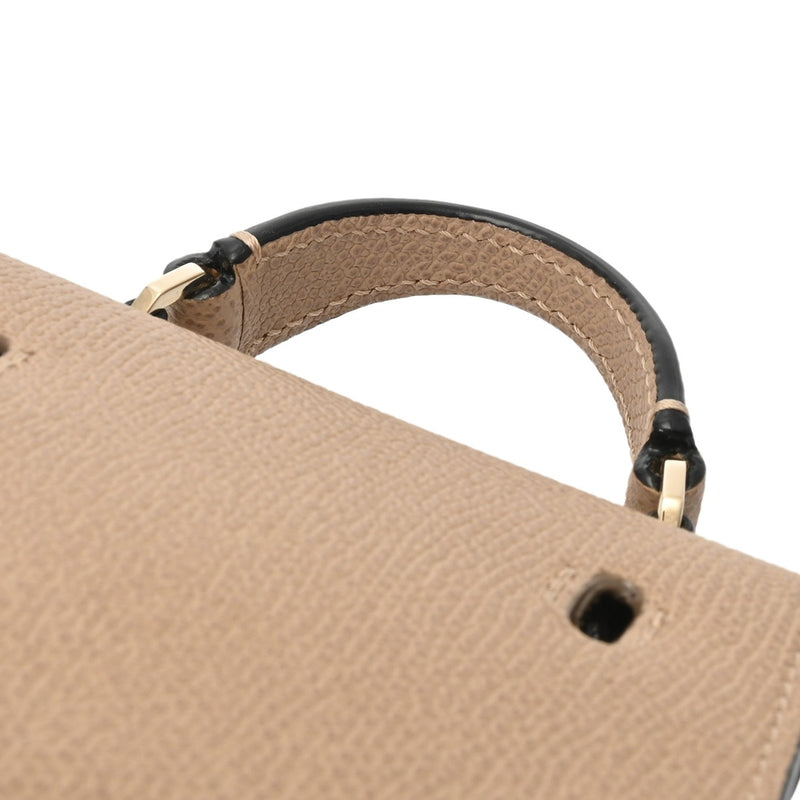 VALEXTRA ヴァレクストラ イジィデベルト パウダーピンク レディース ソフトカーフスキン ショルダーバッグ Aランク 中古 銀蔵