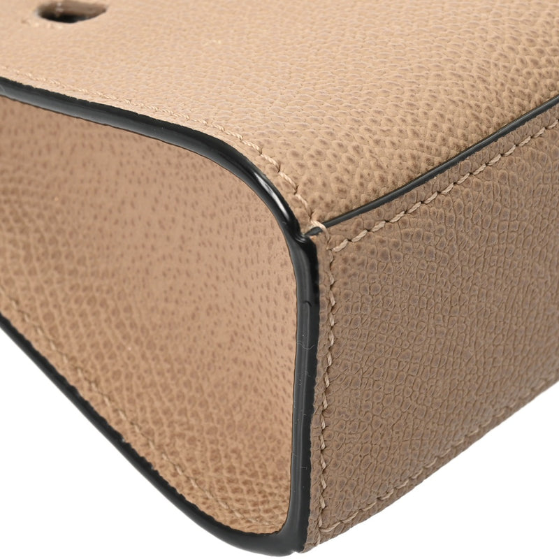 VALEXTRA ヴァレクストラ イジィデベルト パウダーピンク レディース ソフトカーフスキン ショルダーバッグ Aランク 中古 銀蔵