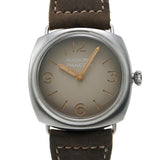 オフィチーネパネライ ラジオミール トレ ジョルニ PAM01350 Z番(2023年製造) グラデーションベージュ メンズ 腕時計 手巻き 中古 銀蔵