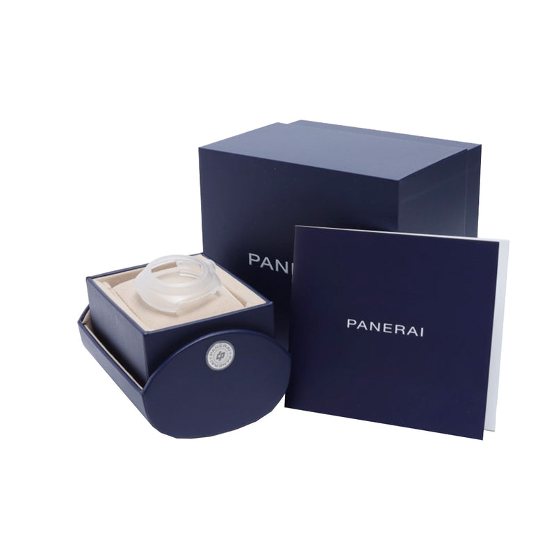 オフィチーネパネライ ラジオミール トレ ジョルニ PAM01350 Z番(2023年製造) グラデーションベージュ メンズ 腕時計 手巻き 中古 銀蔵