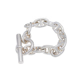 HERMES エルメス シェーヌダンクル TGM 11リンク ユニセックス Ag925 ブレスレット Aランク 中古 銀蔵