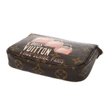 LOUIS VUITTON ルイヴィトン モノグラム ミニ アクセサリーポーチ トランクコレクション ブラウン M60245 レディース モノグラムキャンバス アクセサリーポーチ Aランク 中古 銀蔵