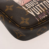 LOUIS VUITTON ルイヴィトン モノグラム ミニ アクセサリーポーチ トランクコレクション ブラウン M60245 レディース モノグラムキャンバス アクセサリーポーチ Aランク 中古 銀蔵