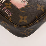 LOUIS VUITTON ルイヴィトン モノグラム ミニ アクセサリーポーチ トランクコレクション ブラウン M60245 レディース モノグラムキャンバス アクセサリーポーチ Aランク 中古 銀蔵